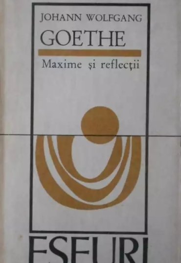 Goethe - Maxime si reflexe